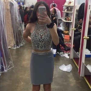 Clarisse 3006 Two piece fitted dress